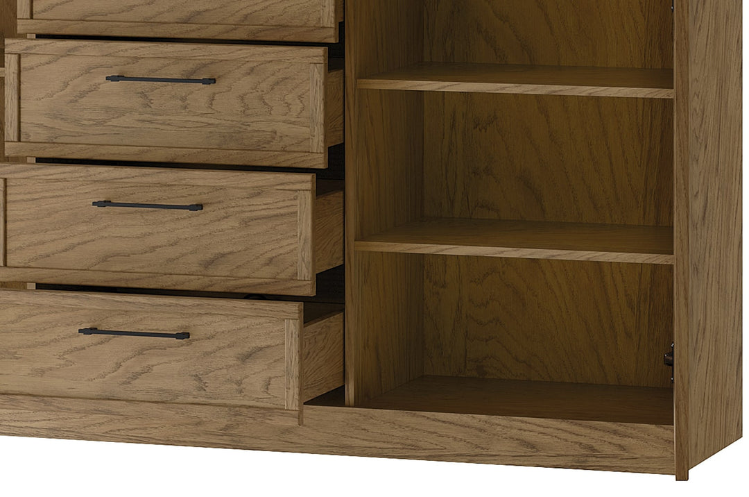 COZY 47 Kommode Eiche rustikal geölt, 170x90x42 cm | VESKOR