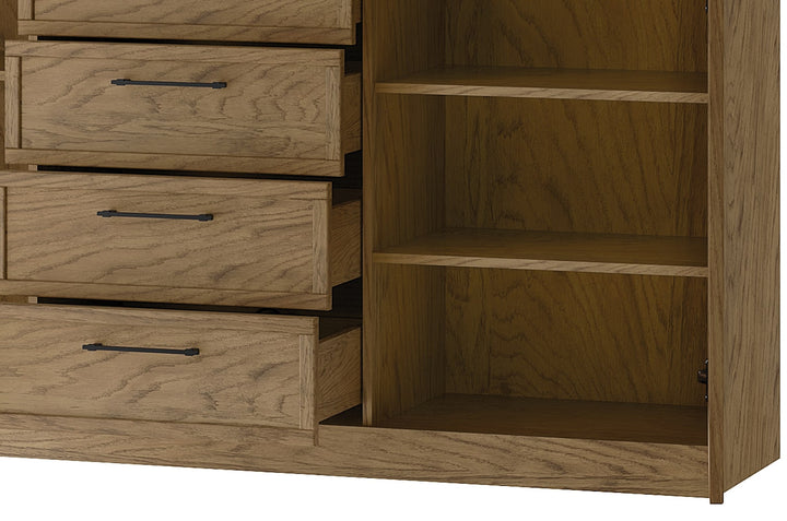 COZY 47 Kommode Eiche rustikal geölt, 170x90x42 cm | VESKOR