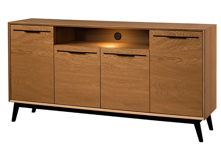 LAZURE 47 Kommode Eiche rustikal, 180×90×42 cm | VESKOR