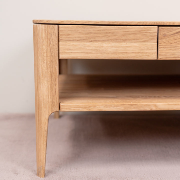 Couchtisch aus massiver Eiche Narvik, 120х60х40 cm. | VESKOR