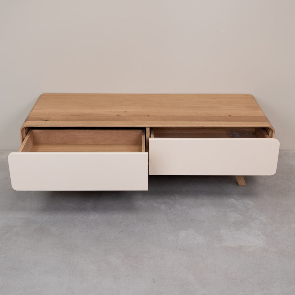 Massivholz-TV-Ständer OSLO 1, 120x45x36,5 cm | VESKOR