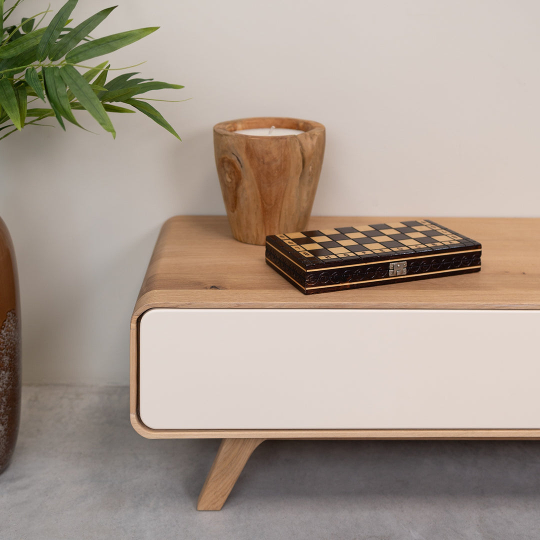 Massivholz-TV-Ständer OSLO 1, 120x45x36,5 cm | VESKOR