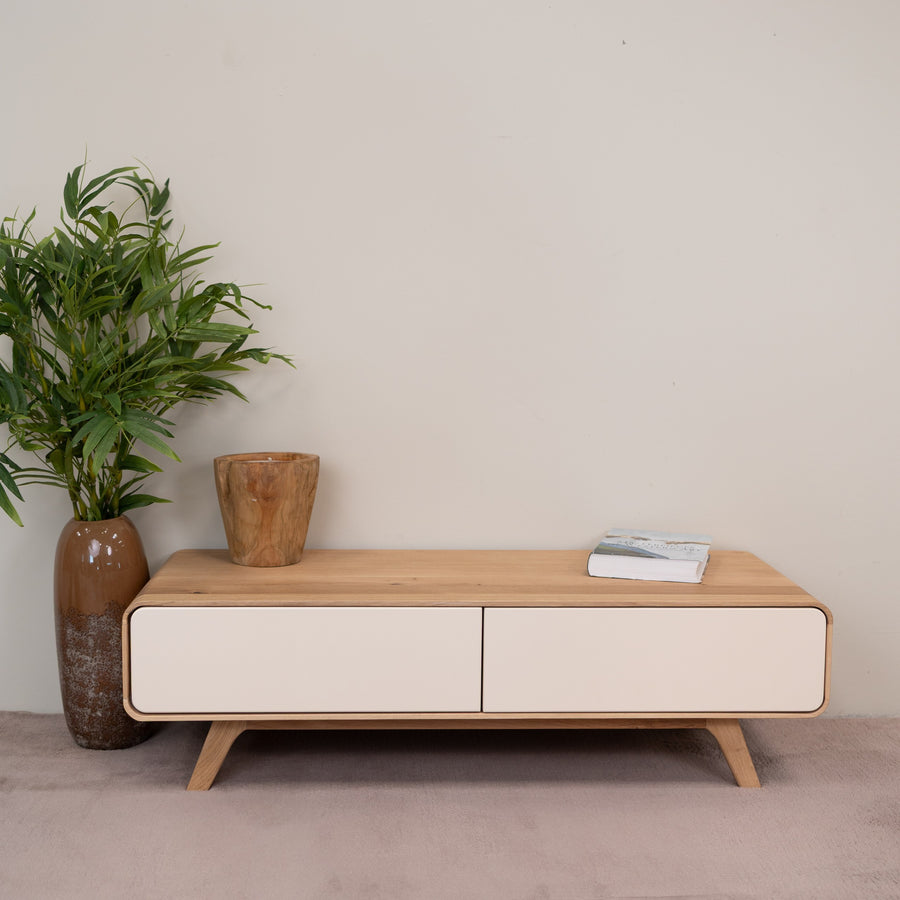 Massivholz-TV-Ständer OSLO 1, 120x45x36,5 cm | VESKOR