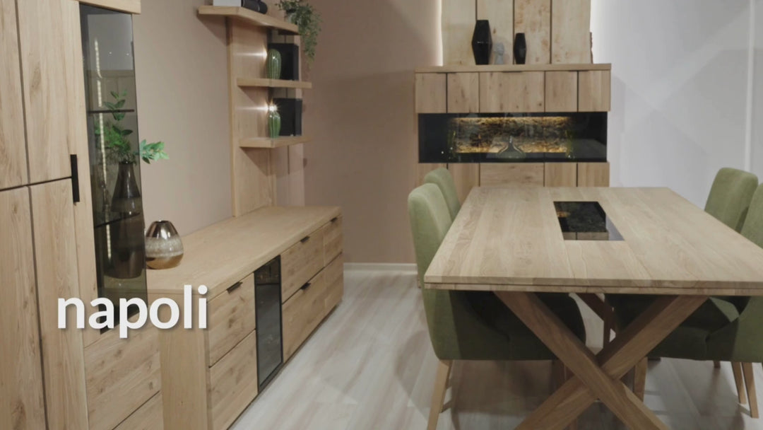 Fester Esstisch NAPOLI 40, 200×100×77 cm | VESKOR