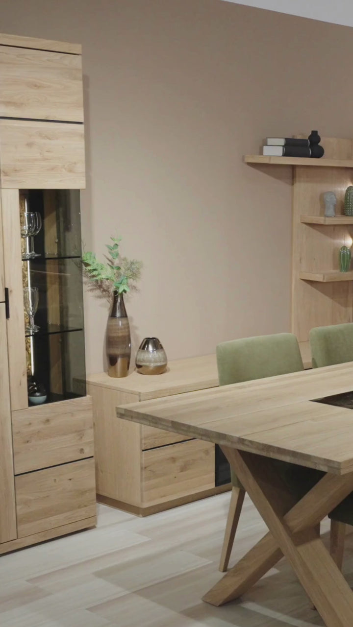 Fester Esstisch NAPOLI 40, 200×100×77 cm | VESKOR