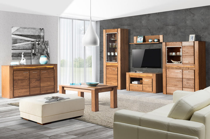 Kommode VELVET 45 Eiche, 161x42x89 cm | VESKOR