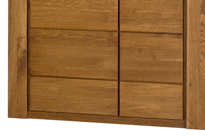 VELVET 12 Eichenvitrine, 110x42x200 cm | VESKOR