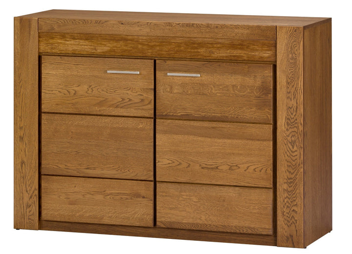 Kommode VELVET 44 Eiche, 125x42x88 cm | VESKOR