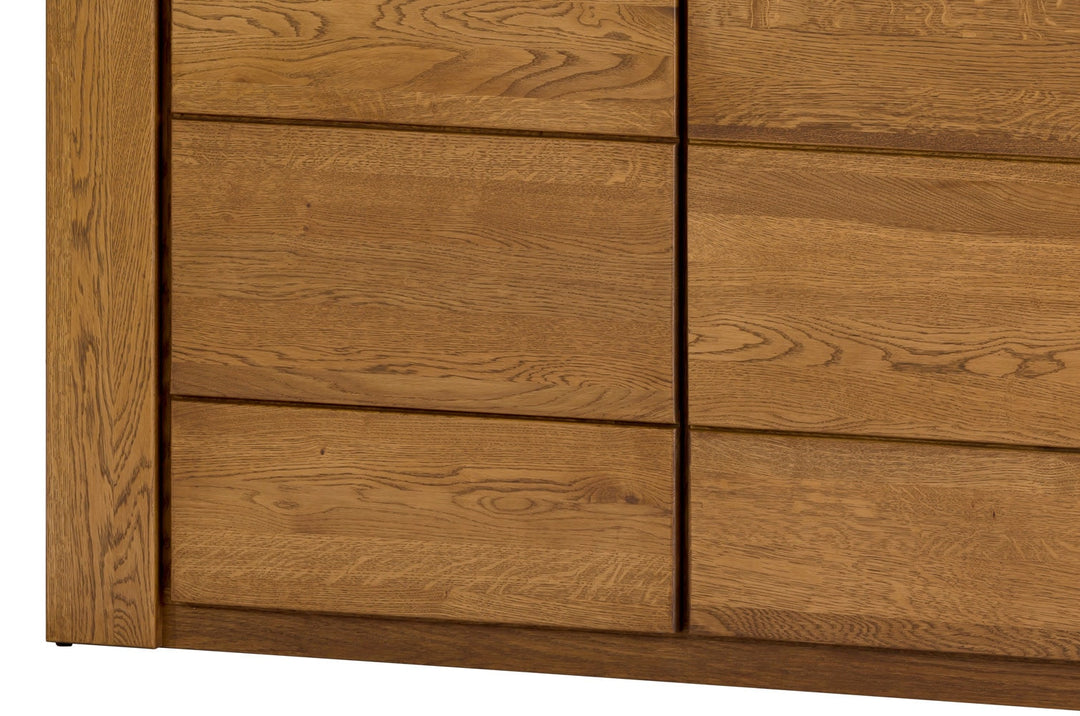 Kommode VELVET 44 Eiche, 125x42x88 cm | VESKOR