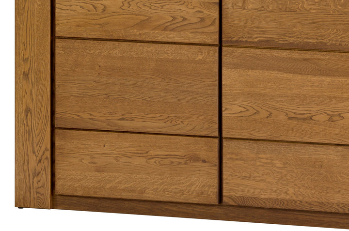 Kommode VELVET 44 Eiche, 125x42x88 cm | VESKOR
