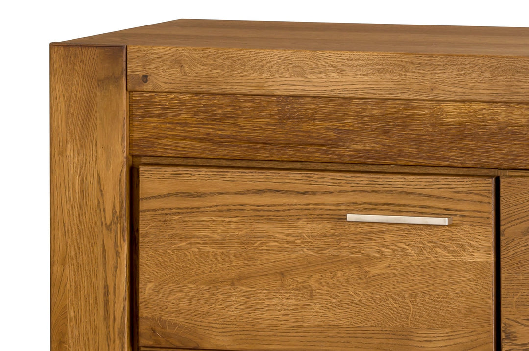 Kommode VELVET 45 Eiche, 161x42x89 cm | VESKOR