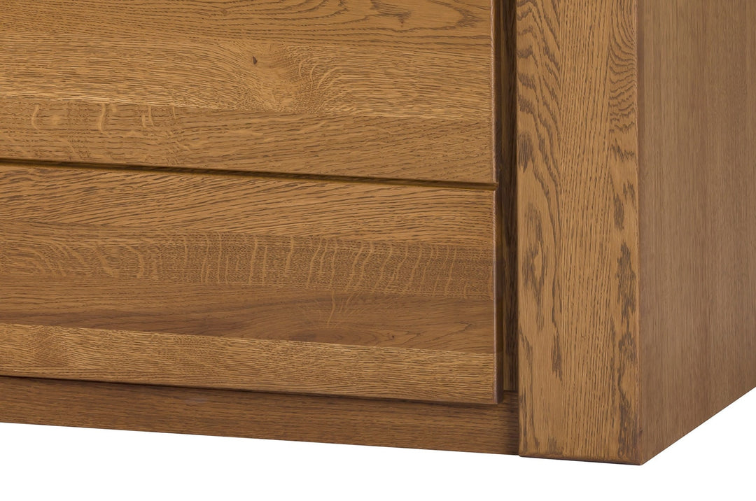 Kommode VELVET 45 Eiche, 161x42x89 cm | VESKOR