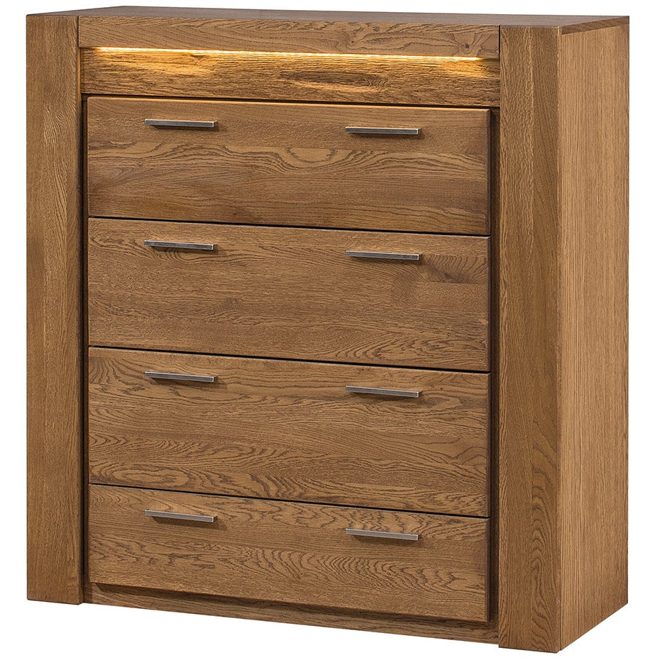 Kommode VELVET 75 Eiche, 105x42x110 cm | VESKOR