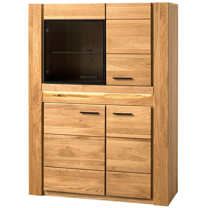 VELVET 15 Eichenvitrine, 110x42x150 cm | VESKOR