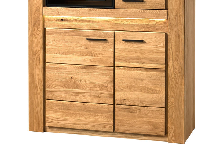 VELVET 15 Eichenvitrine, 110x42x150 cm | VESKOR