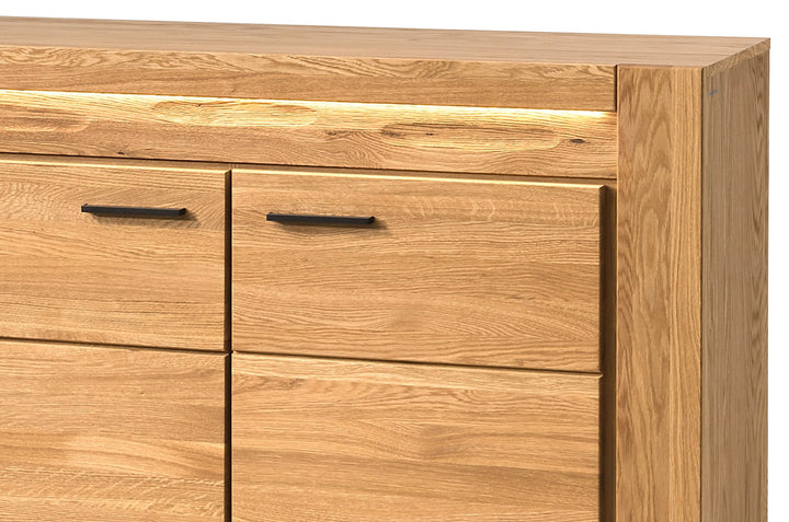 Kommode VELVET 44 Eiche, 125x42x88 cm | VESKOR