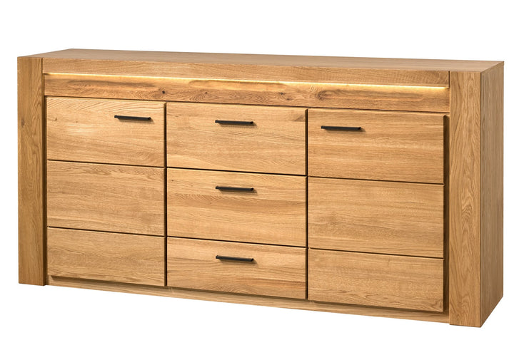 Eichenkommode VELVET 47, 181x42x89 cm | VESKOR