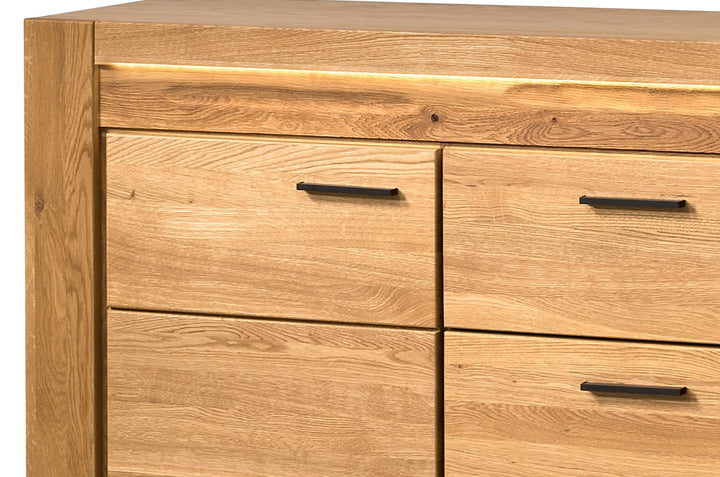 Eichenkommode VELVET 47, 181x42x89 cm | VESKOR